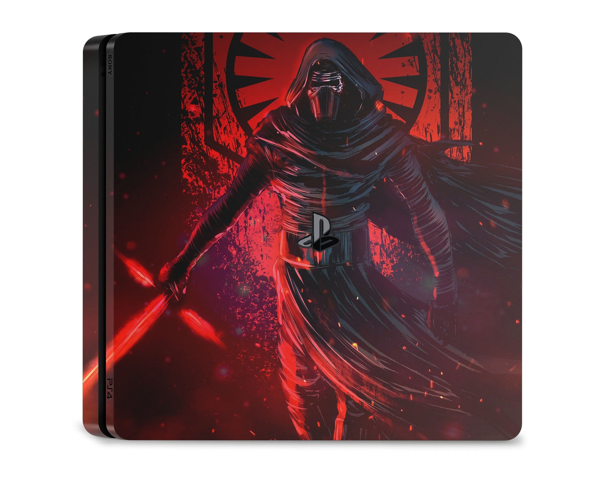 Lux Skins PS4 Star Wars Kylo Ren Red PS4 Skins - Pop culture Star Wars Skin