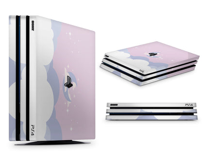 Lux Skins PS4 Dreamy Pastel Clouds PS4 Skins - Art Clouds Skin