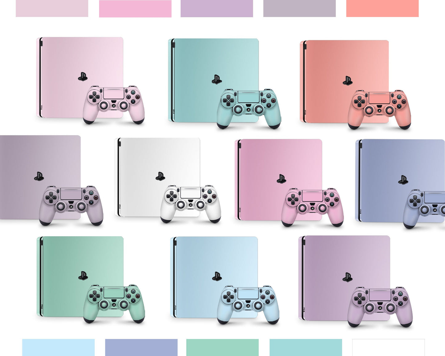 Pastel Series PS4 Skin