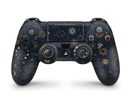 Lux Skins PS4 Constellation Stargazing Night PS4 Skins - Pattern Galaxy Skin