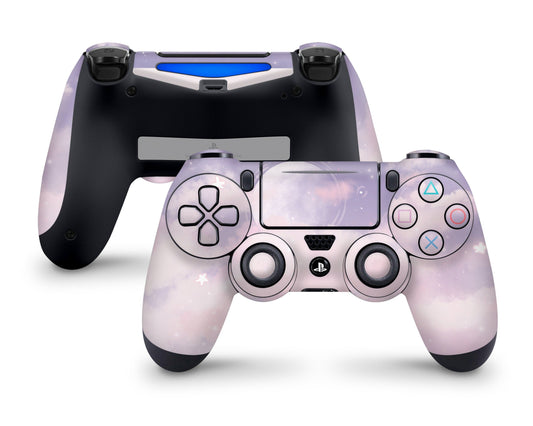 Lux Skins PS4 Controller Purple CloudsSkins - Art Clouds Skin