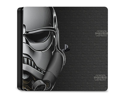 Lux Skins PS4 Star Wars Stormtrooper Black PS4 Skins - Pop culture Star Wars Skin