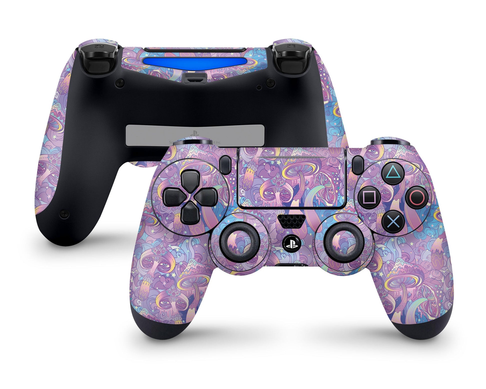 Lux Skins PS4 Psychedelic Mushroom PS4 Skins - Art Artwork Skin