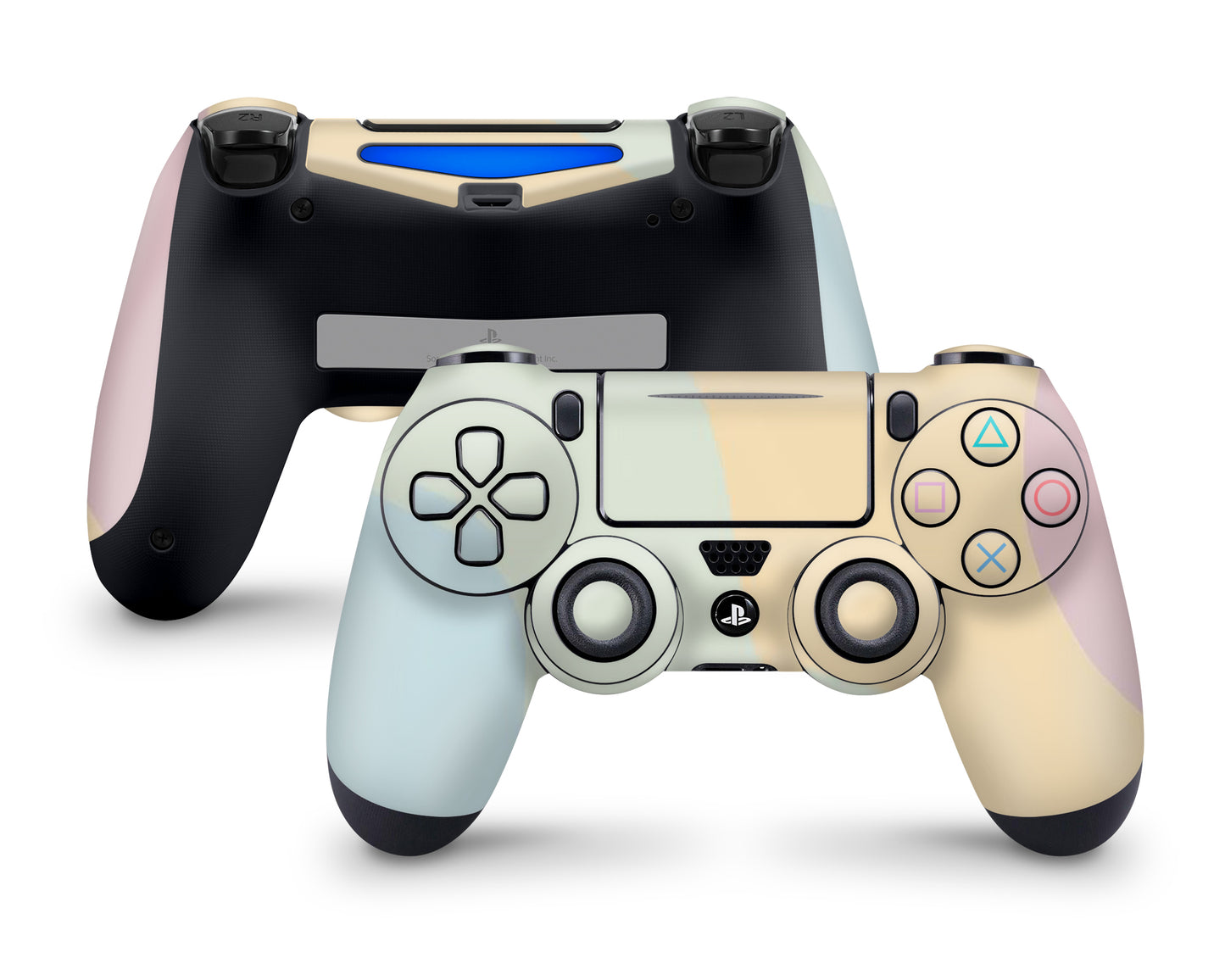 Retro Waves PS4 Controller Skin