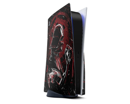 Lux Skins PS5 Star Wars Darth Vader Red PS5 Skins - Pop culture Star Wars Skin