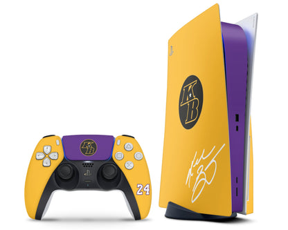 Lux Skins PS5 Kobe Bryant Commemorative Signed PS5 Skins - Sports Basketball Skin