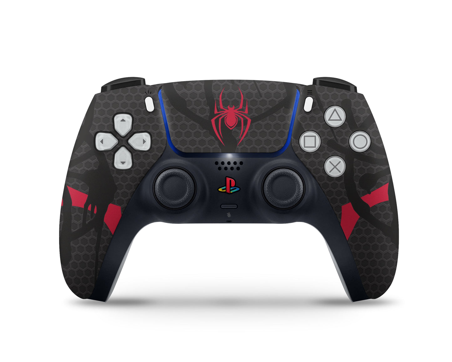 Lux Skins PS5 Slim Black Spiderman Miles Morales PS5 Slim Skins - Pop culture Spiderman Skin