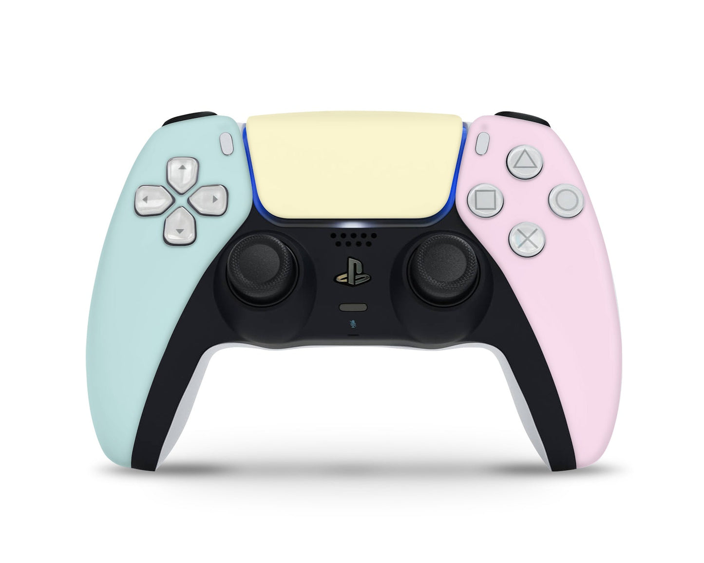 Retro 80s Pastel Color Blocking PS5 Skin