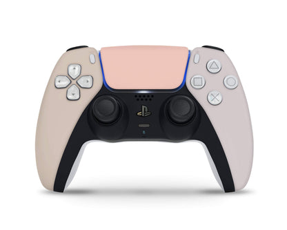 Lux Skins PS5 Ceramic Rose Pastels PS5 Skins - Solid Colours Colour Blocking Skin