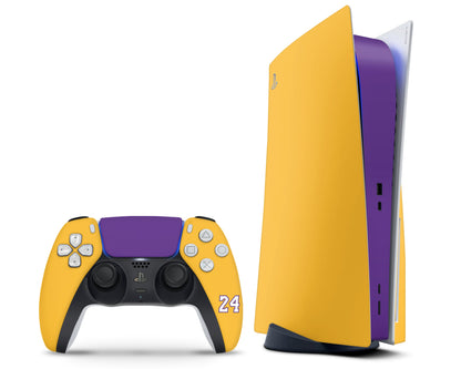 Lux Skins PS5 NBA LA Lakers PS5 Skins - Sports Basketball Skin