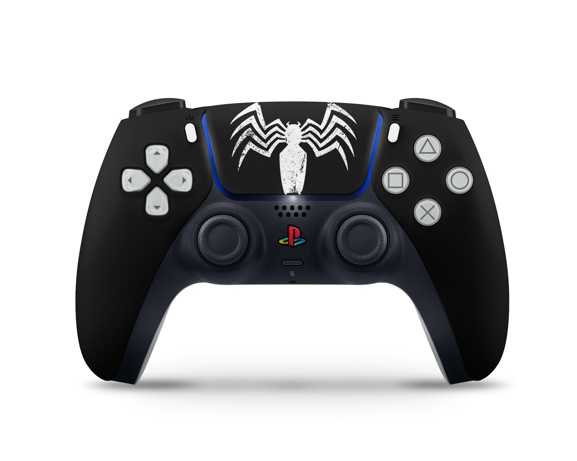 Lux Skins PS5 Slim Black Spiderman Logo PS5 Slim Skins - Pop culture Spiderman Skin