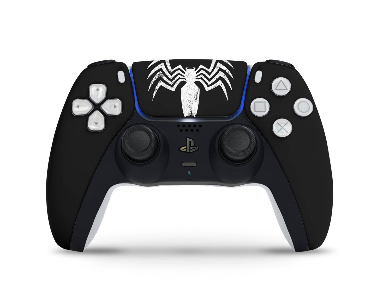 Lux Skins PS5 Black Spiderman Logo PS5 Skins - Pop culture Spiderman Skin