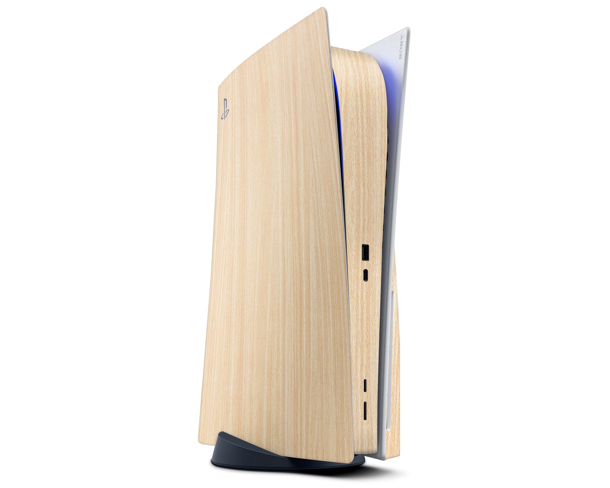 Lux Skins PS5 Light Woodgrain PS5 Skins - Pattern Texture Skin