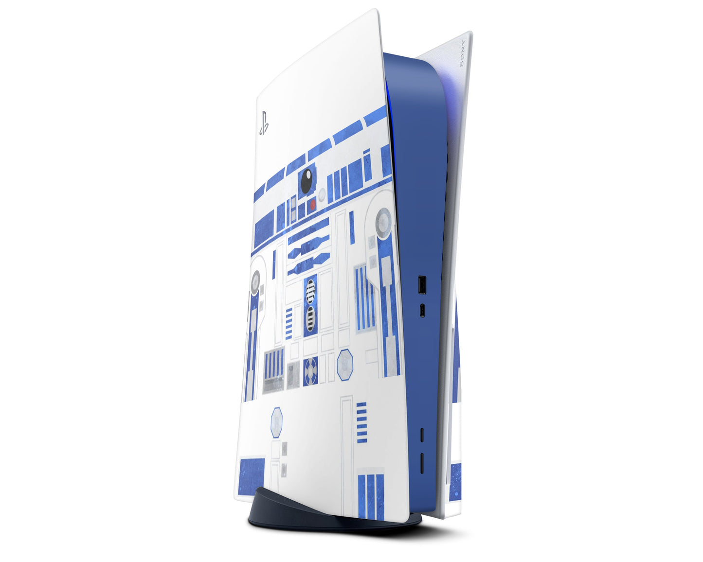 Lux Skins PS5 Star Wars R2D2 PS5 Skins - Pop culture Star Wars Skin