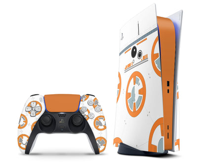 Lux Skins PS5 Star Wars BB8 PS5 Skins - Pop culture Star Wars Skin