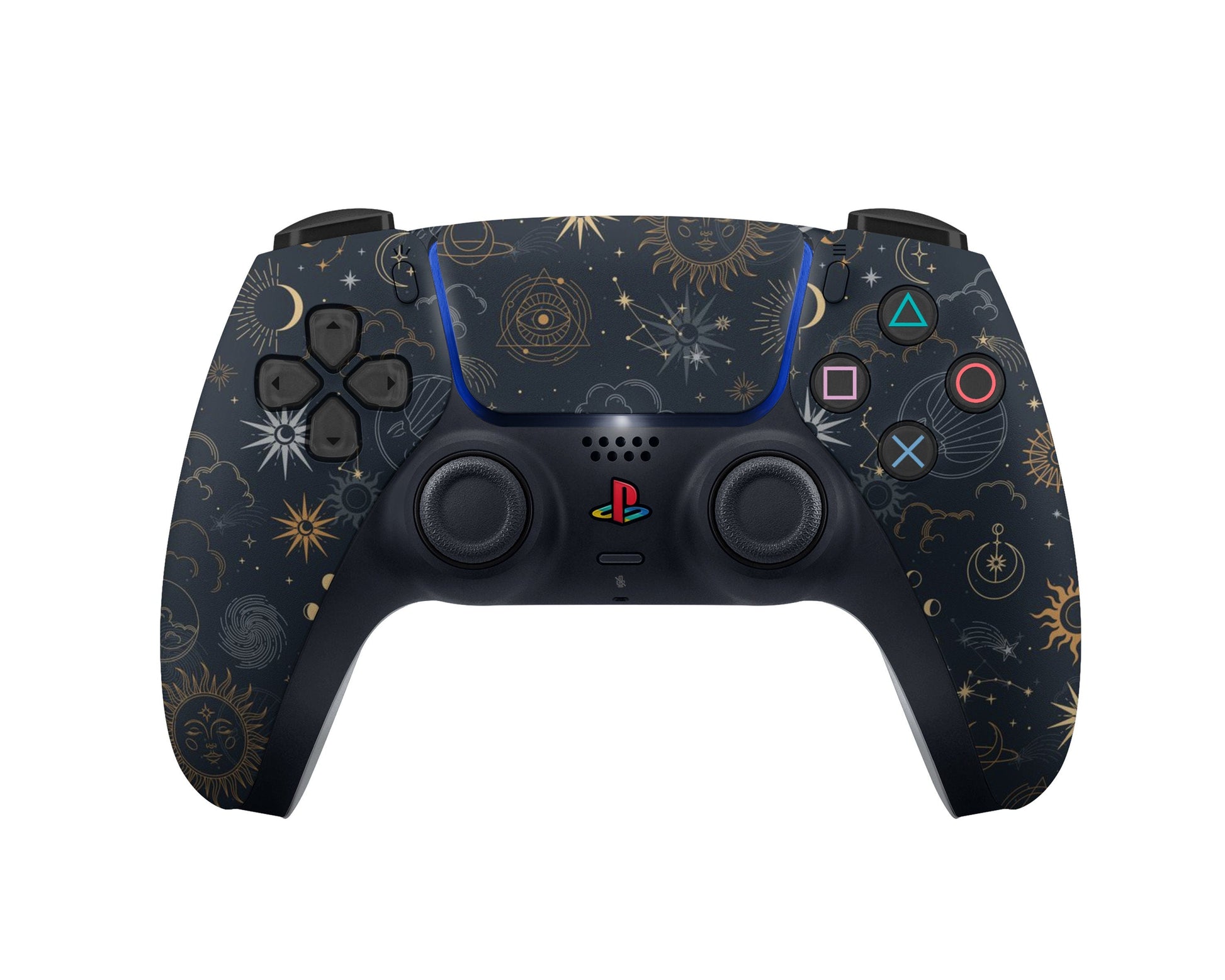 Lux Skins PS5 Controller Constellation Stargazing NightSkins - Pattern Galaxy Skin