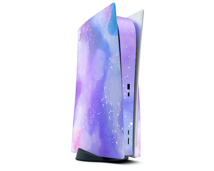 Lux Skins PS5 Purple Starry Night PS5 Skins - Pattern Abstract Skin