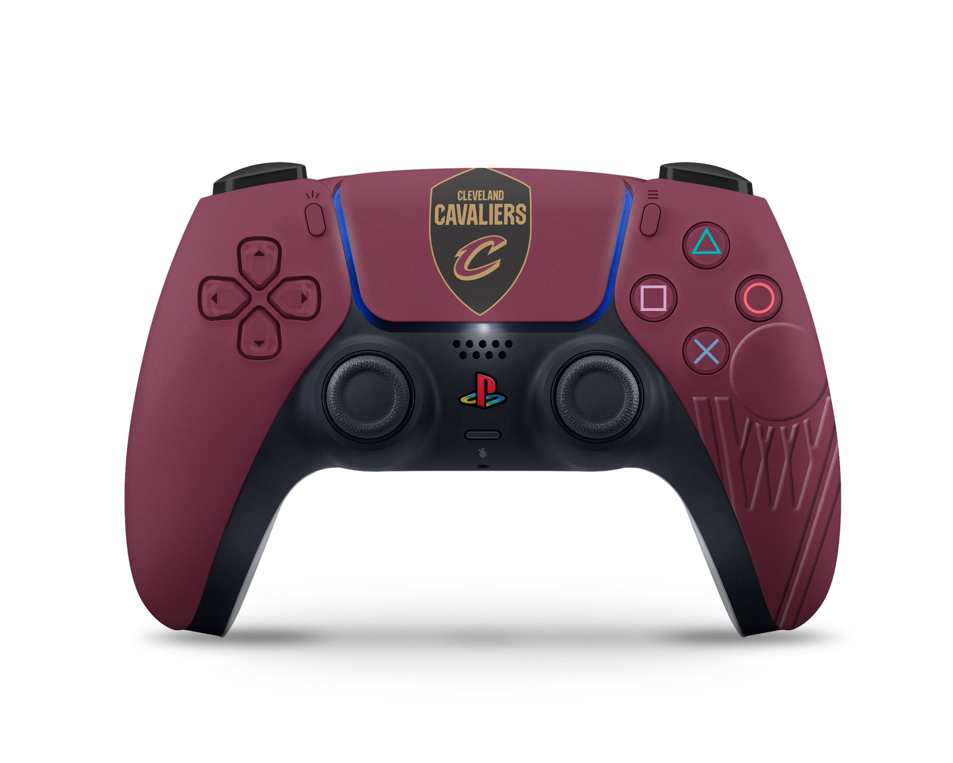 Lux Skins PS5 Controller Cleveland CavaliersSkins - Sports Basketball Skin