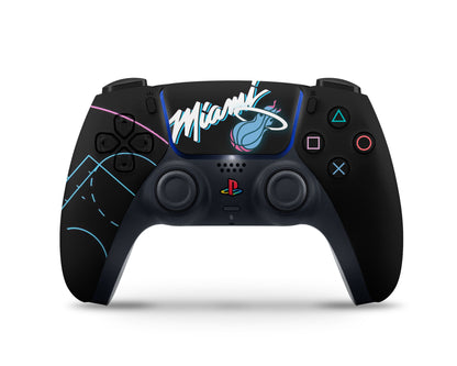 Lux Skins PS5 Miami Heat PS5 Skins - Sports Basketball Skin