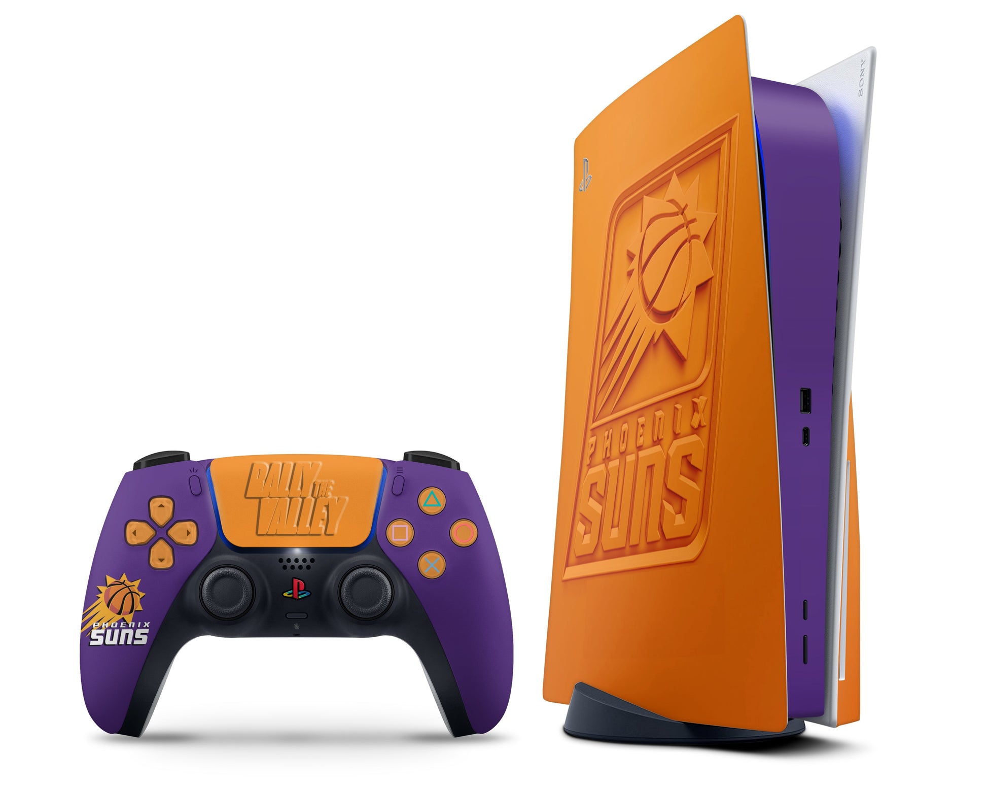 Lux Skins PS5 Phoenix Suns PS5 Skins - Sports Basketball Skin