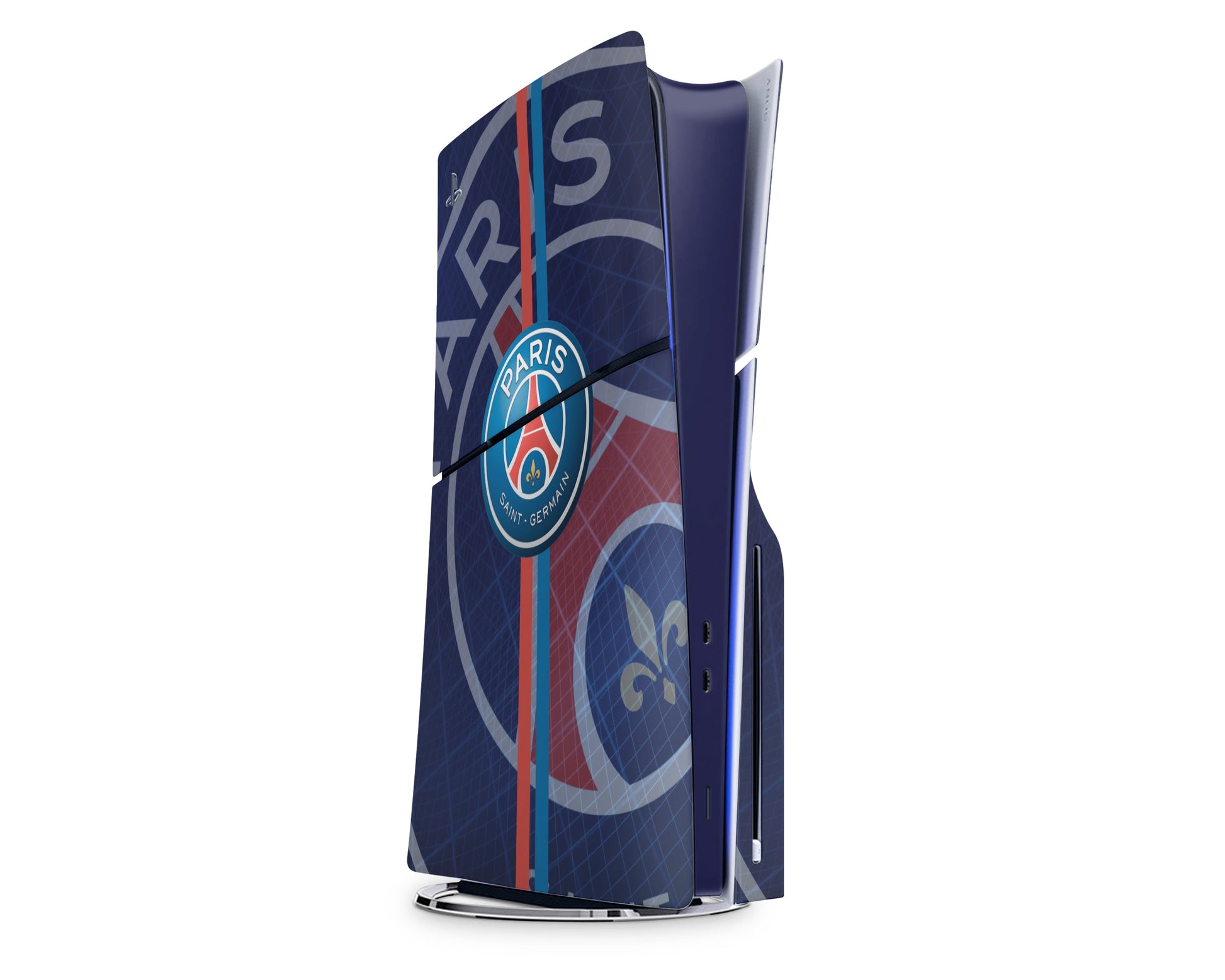 Lux Skins PS5 Slim Paris Saint-Germain FC PS5 Slim Skins - Sports Soccer Skin