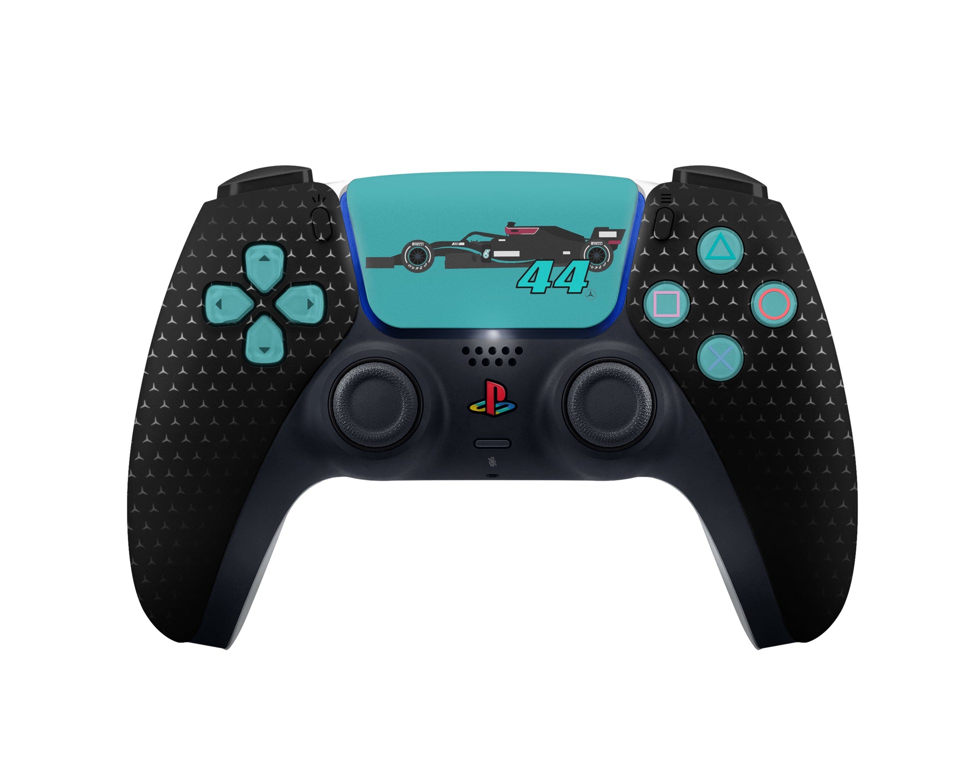 Lux Skins PS5 Lewis Hamilton F1 Mercedes Petronus PS5 Skins - Sports Formula 1 Skin