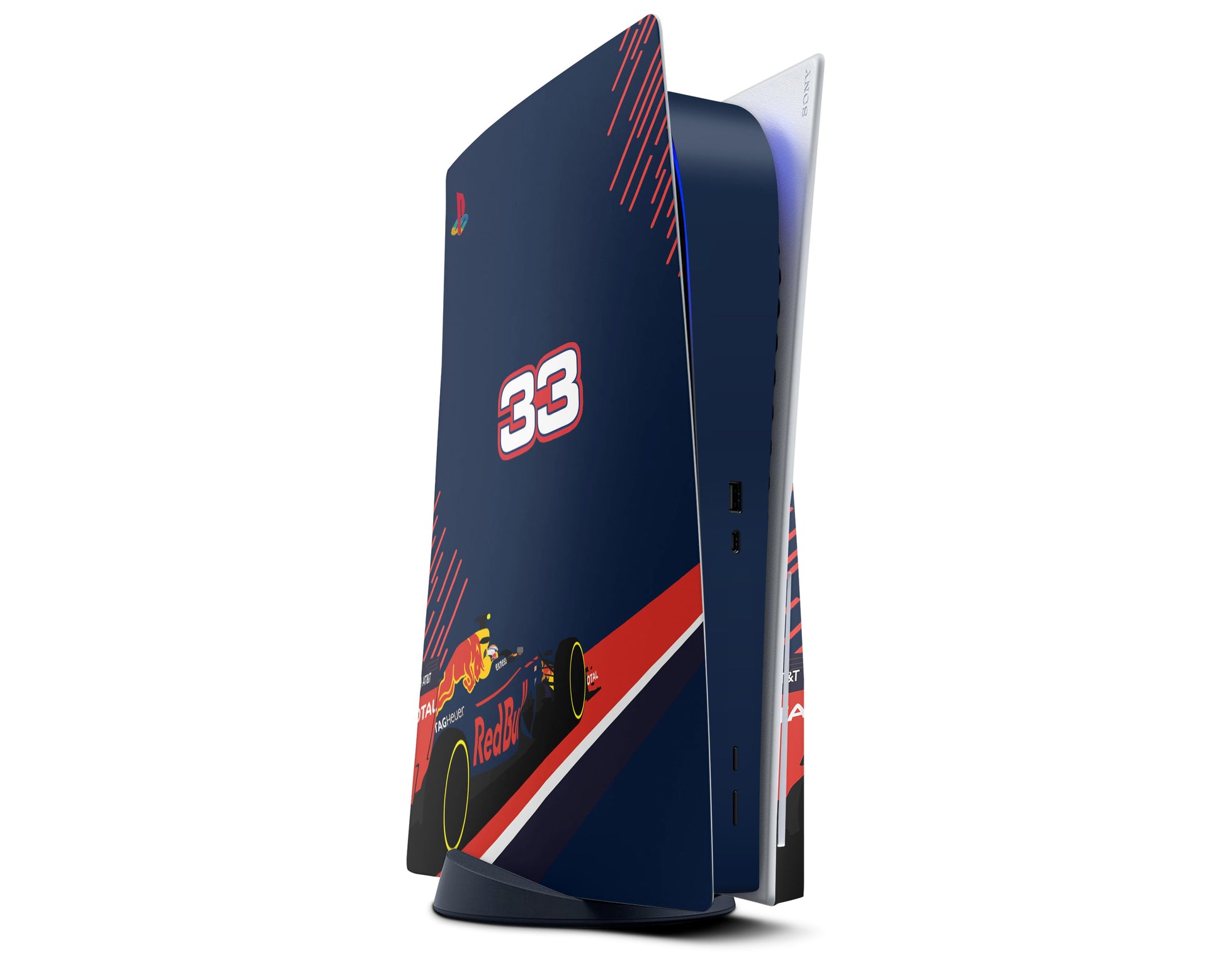 Lux Skins PS5 Max Verstappen F1 Red Bull PS5 Skins - Sports Formula 1 Skin