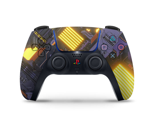 Lux Skins PS5 Controller Tech PlateSkins - Pattern Art Skin