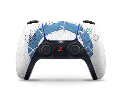 Lux Skins PS5 God of War Blue Ragnarok PS5 Skins - Pop culture God of War Skin