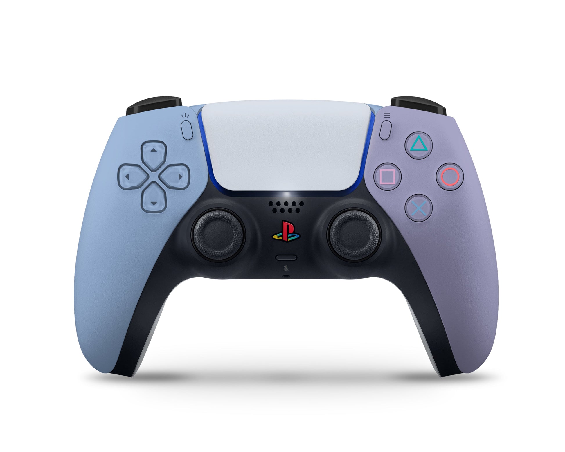 Lux Skins PS5 Purple Haze Retro Color Blocking PS5 Skins - Solid Colours Colour Blocking Skin