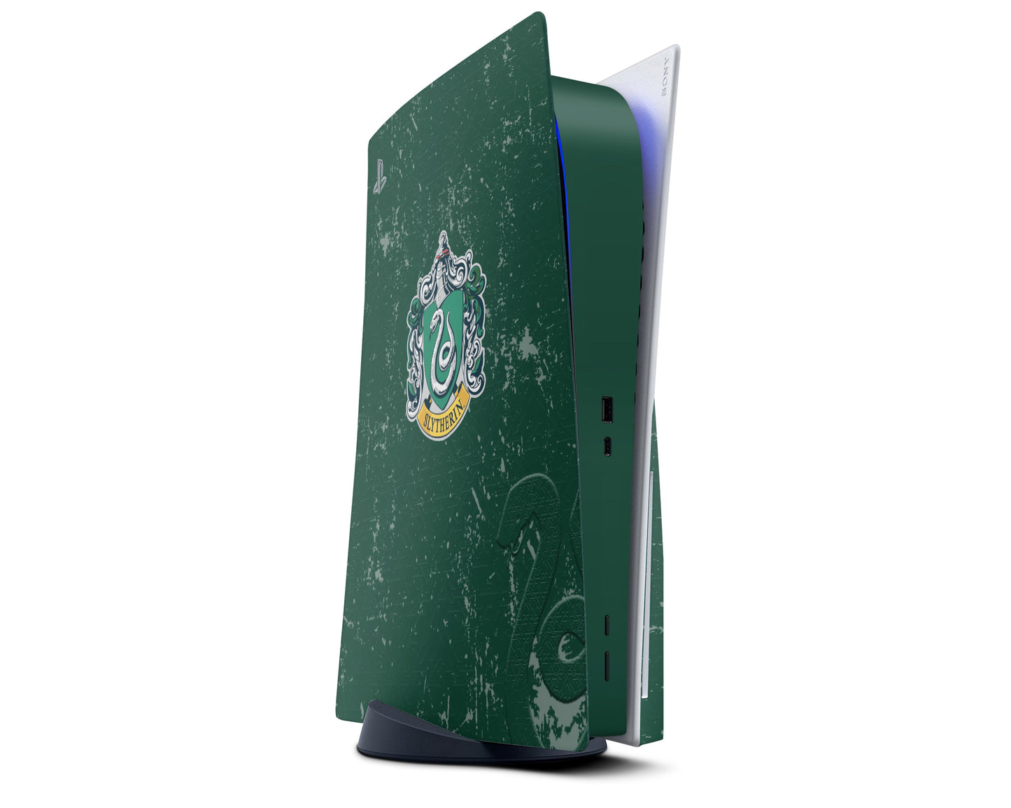 Lux Skins PS5 Harry Potter Slytherin PS5 Skins - Pop culture Harry Potter Skin