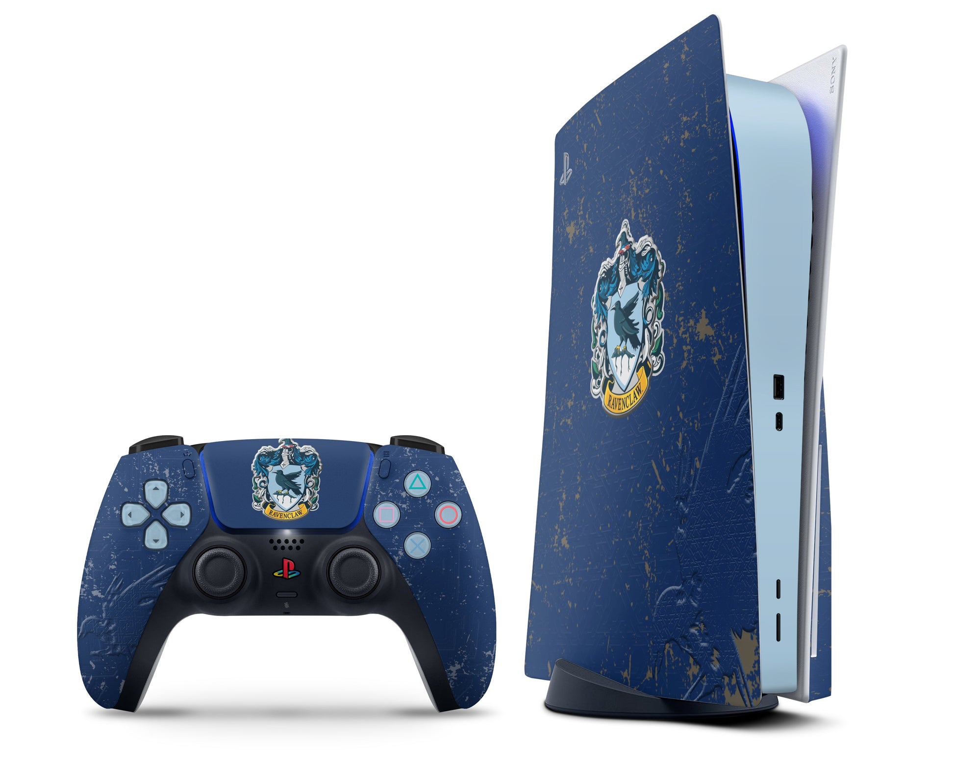 Lux Skins PS5 Harry Potter Ravenclaw PS5 Skins - Pop culture Harry Potter Skin