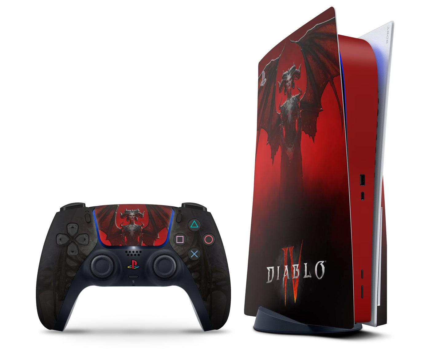 Lux Skins PS5 Diablo IV PS5 Skins - Pop culture Diablo Skin