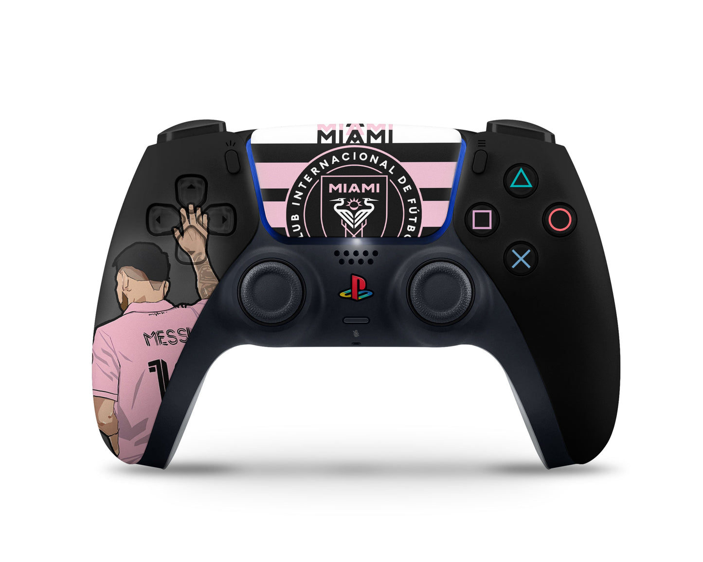 Lux Skins PS5 Inter Miami Lionel Messi PS5 Skins - Sports Soccer Skin