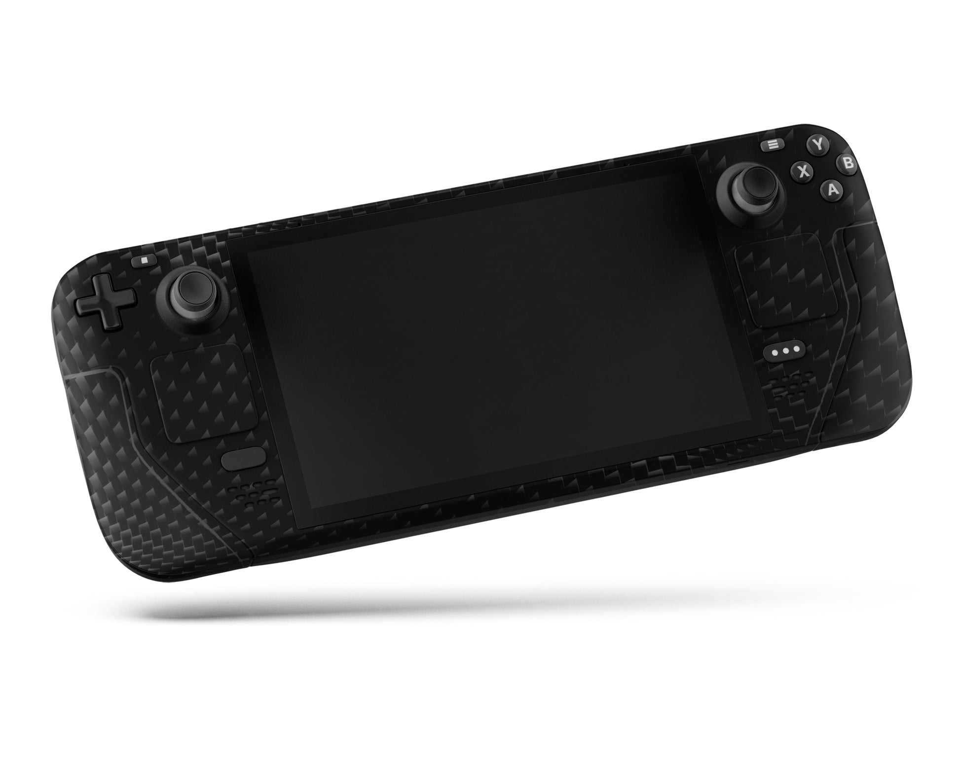 Lux Skins Steam Deck 3D Carbon Fibre Full Set +Tempered Glass Skins - Pattern Texture Skin