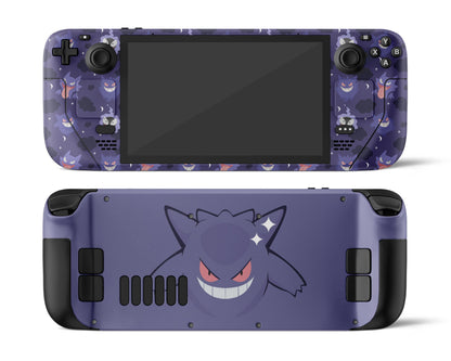 Lux Skins Steam Deck Pokemon Gengar Evolution Full Set Skins - Pop culture Pokemon Skin