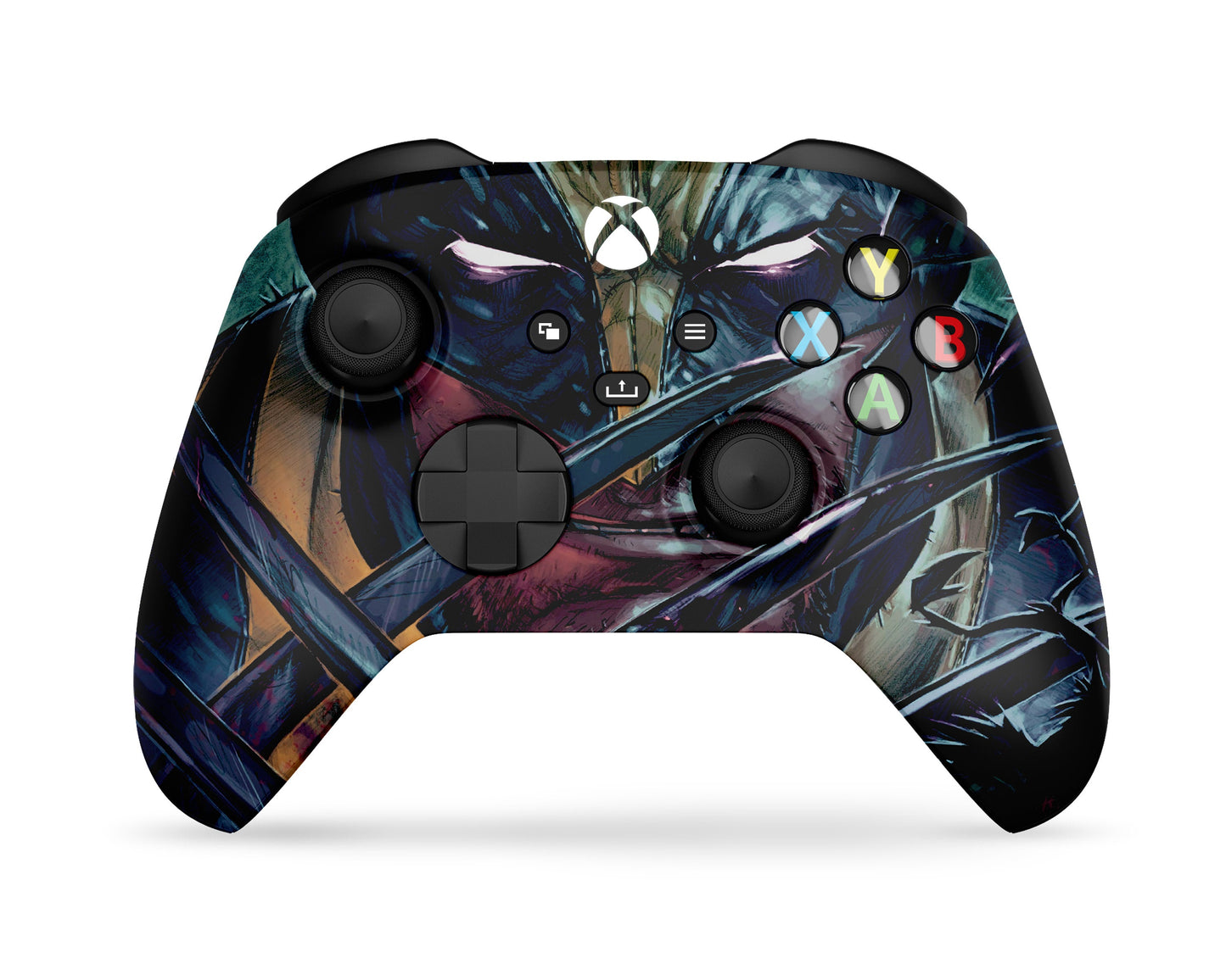 Lux Skins Xbox Series Controller Wolverine RealisticSkins - Pop culture Comics Skin