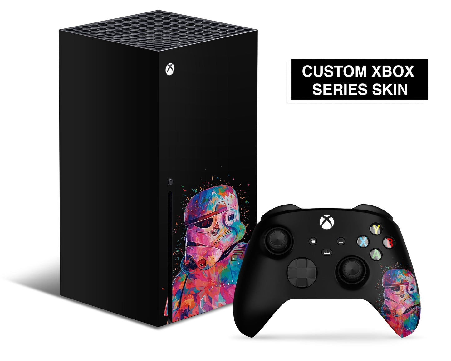 Lux Skins Xbox Series X Star Wars Stormtrooper Confetti Xbox Series X Skins - Pop culture Star Wars & S Skin