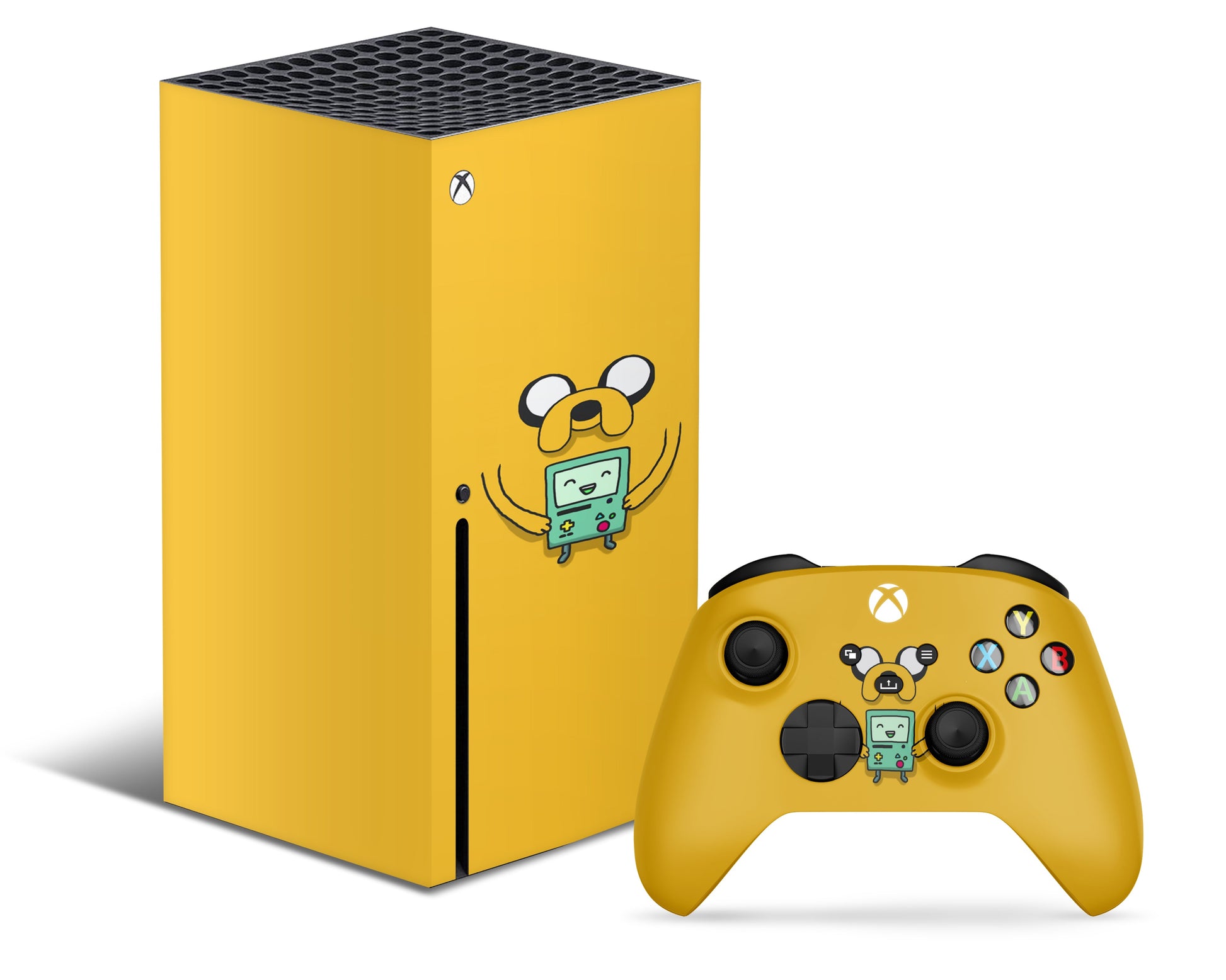 Lux Skins Xbox Series X Adventure Time Jake the Dog Xbox Series X Skins - Pop culture Adventure Time & S Skin