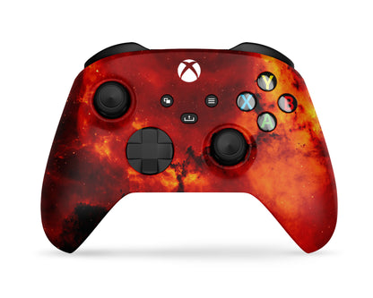 Lux Skins Xbox Series X Red Stardust Galaxy Xbox Series X Skins - Pattern Galaxy & S Skin