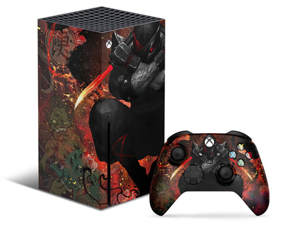 Lux Skins Xbox Series X Ninja Xbox Series X Skins - Art Artwork & S Skin