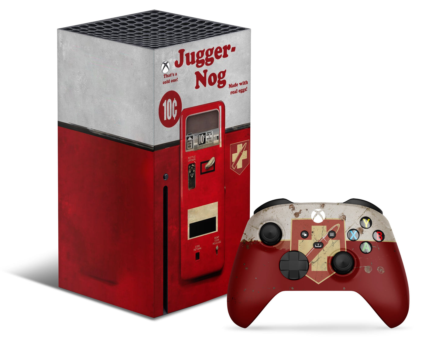 Lux Skins Xbox Series X COD Juggernog Xbox Series X Skins - Pop culture Call of duty & S Skin