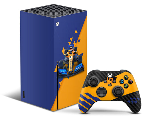 Lux Skins Xbox Series X Lando Norris F1 McClaren Xbox Series X Skins - Sports Formula 1 & S Skin