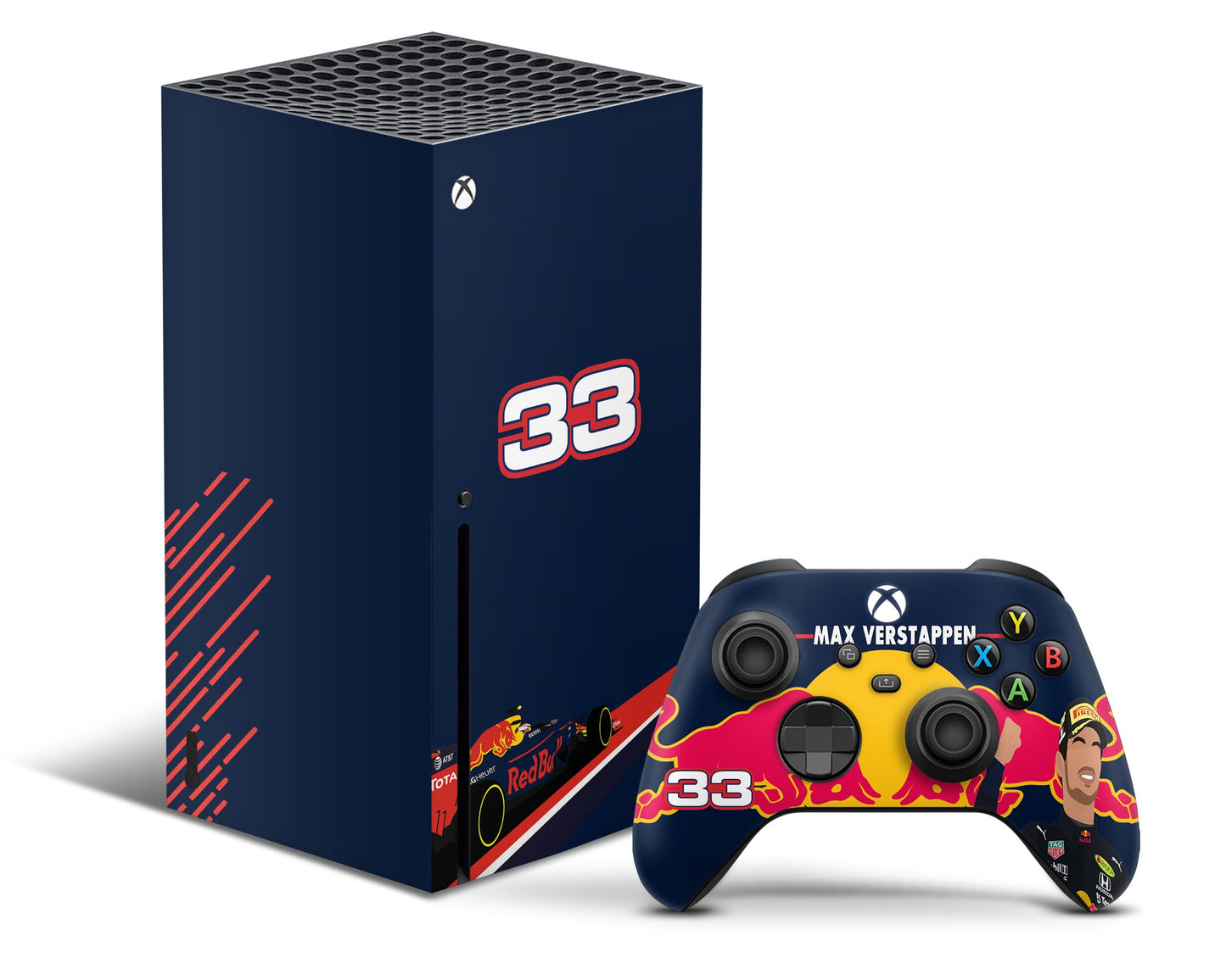 Lux Skins Xbox Series X Max Verstappen F1 Red Bull Xbox Series X Skins - Sports Formula 1 & S Skin