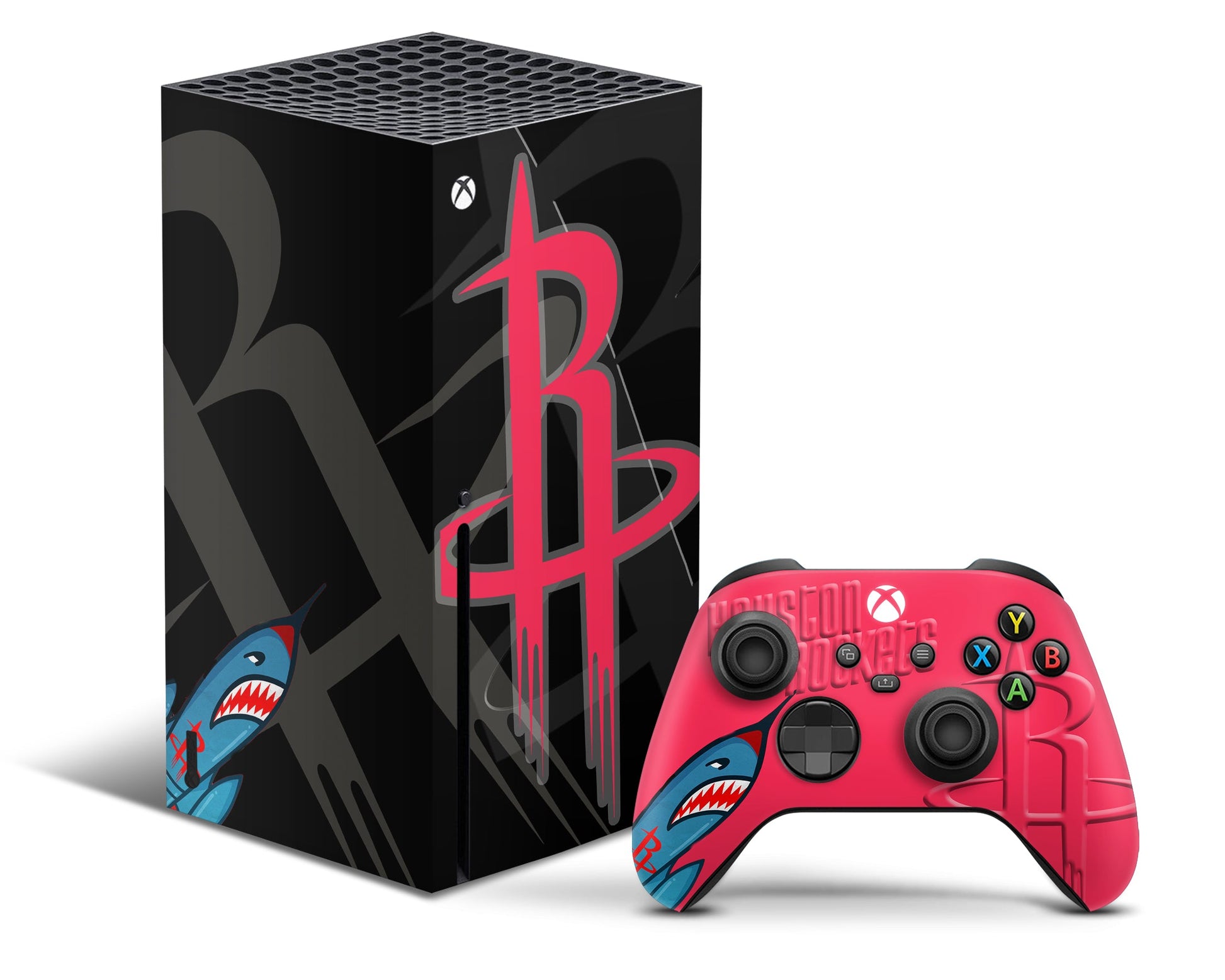 Lux Skins Xbox Series X Houston Rockets Xbox Series X Skins - Sports Basketball & S Skin