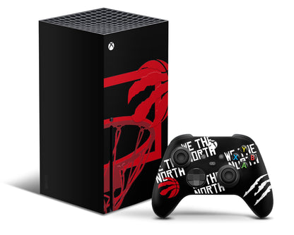 Lux Skins Xbox Series X Toronto Raptors Xbox Series X Skins - Sports Basketball & S Skin