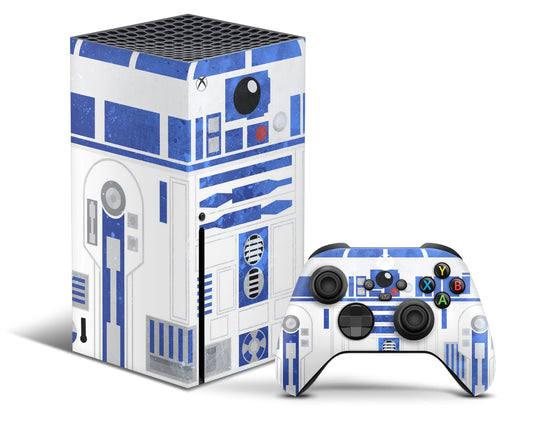 Lux Skins Xbox Series X Star Wars R2D2 Xbox Series X Skins - Pop culture Star Wars & S Skin