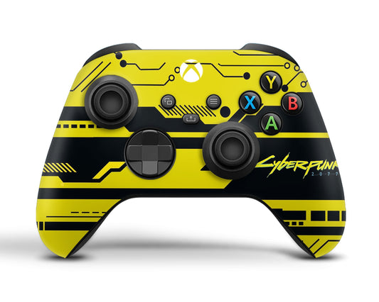 Lux Skins Xbox Series Controller Cyberpunk 2077Skins - Pop culture Cyberpunk Skin