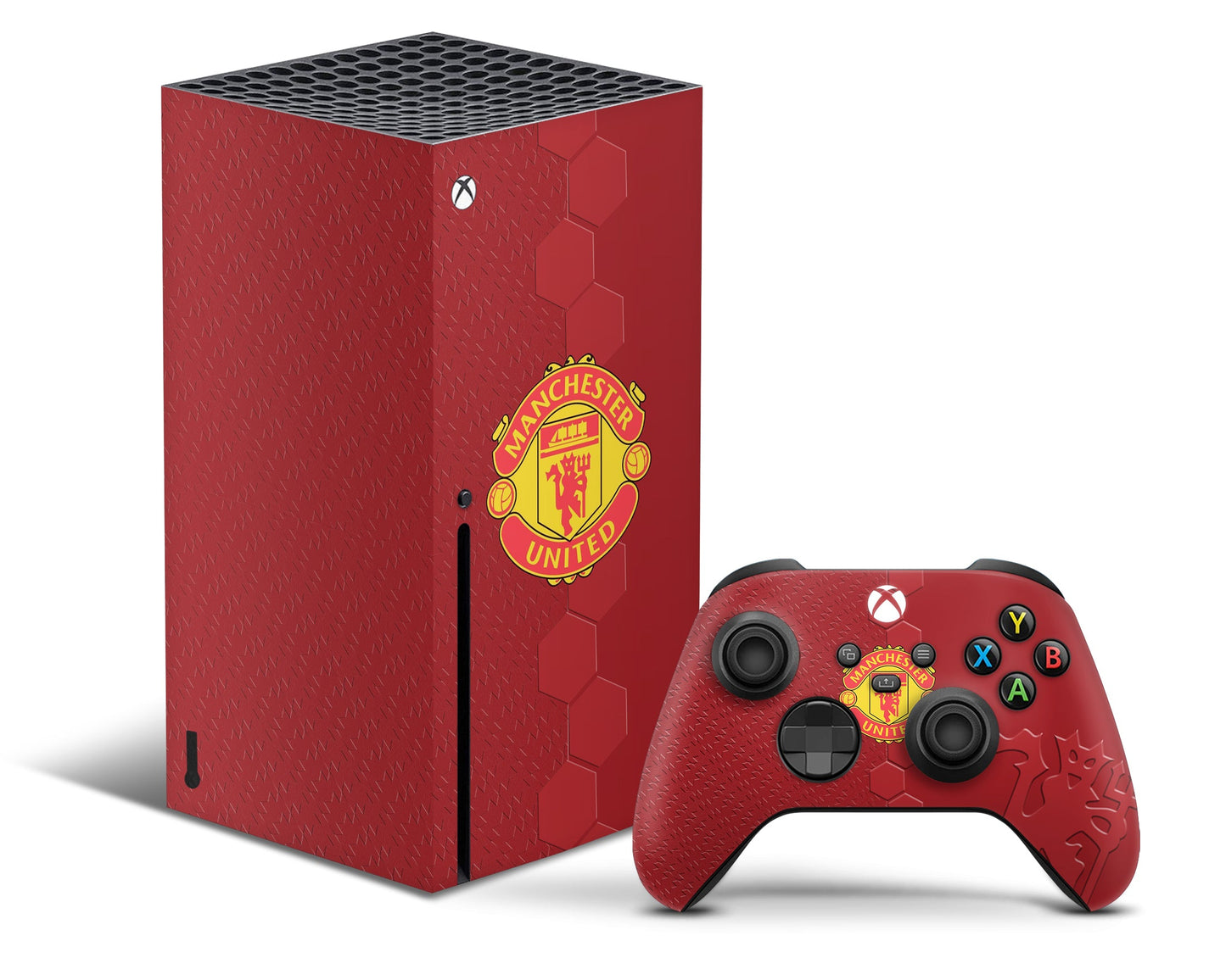 Lux Skins Xbox Series X Manchester United FC Xbox Series X Skins - Sports Soccer & S Skin