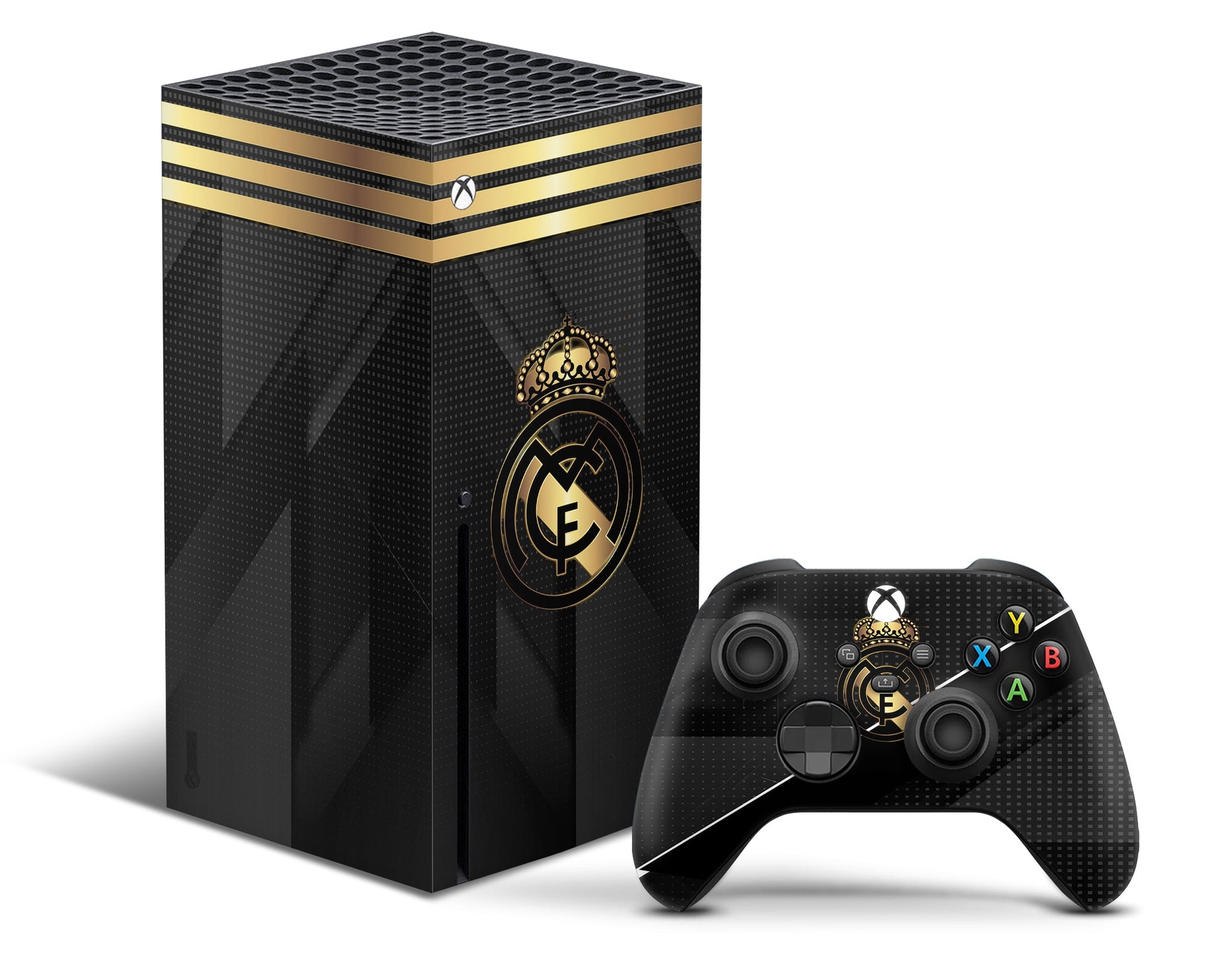 Lux Skins Xbox Series X Real Madrid CF Xbox Series X Skins - Sports Soccer & S Skin